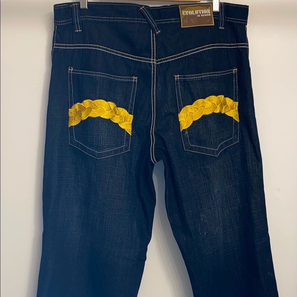 Evolution In Design Men’s Denim Jeans - Picture 2 of 7